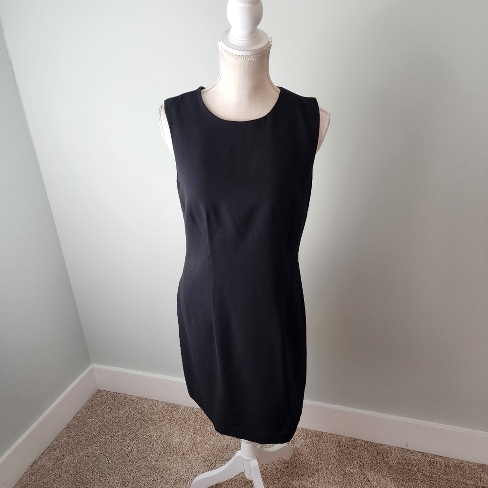 Caren Desiree Sleveless Sheath Midi Lined Zipper Closure Dress Size 8